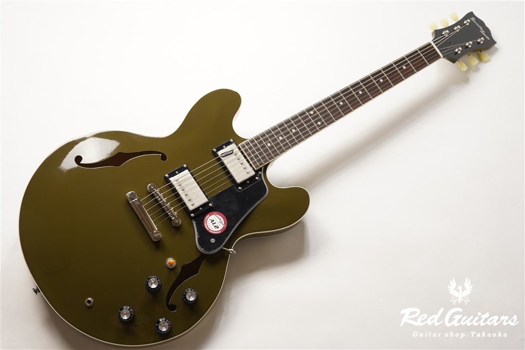 Seventy Seven Guitars EXRUBATO-STD-JT - Olive Green | Red Guitars